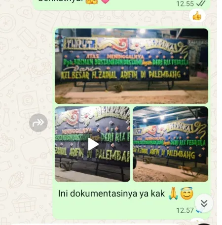 Pengiriman Papan Bunga Duka Graha Bhakti Budaya