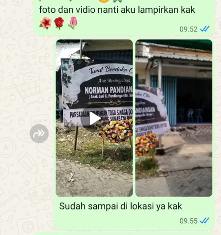 Pengiriman Karangan Bunga Graha Bhakti Budaya