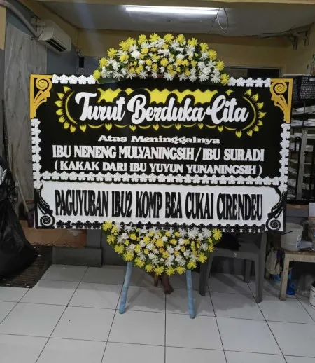 Papan Bunga Duka Graha Bhakti Budaya