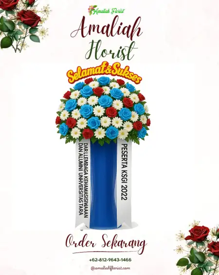 Standing Flowers Graha Bhakti Budaya